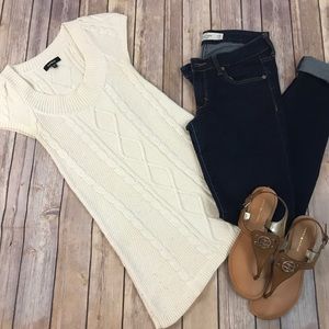 Ivory Tunic Sweater
